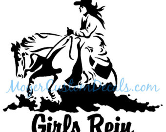 340x270 Reining Horse Silhouette Clip Art