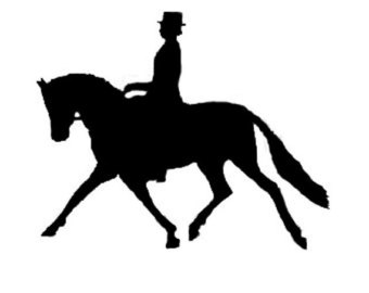 340x270 Dressage Horse Clip Art Clipart Collection