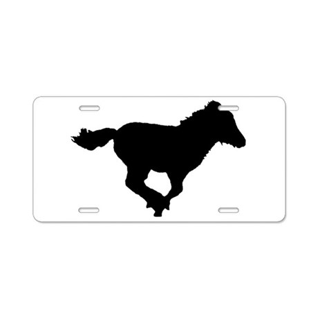 460x460 Miniature Horse Aluminum License Plates