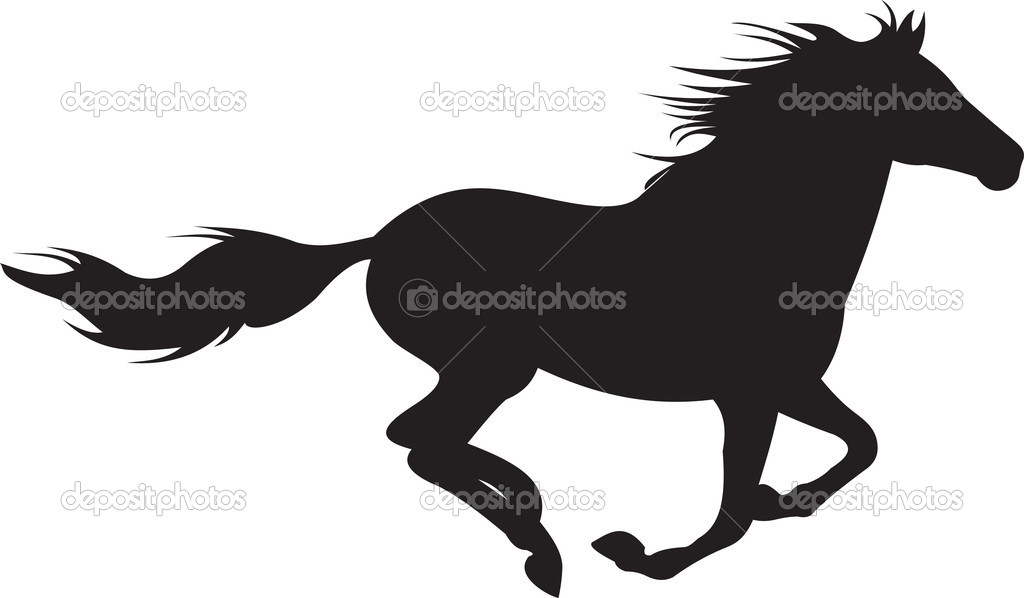 1024x598 Running Horse Silhouette Tattoo