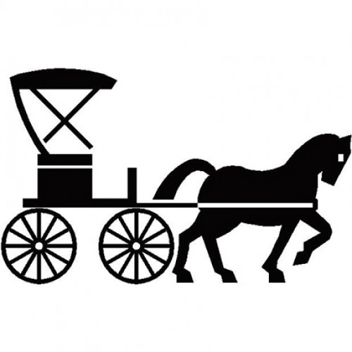 500x500 Carriage Silhouette