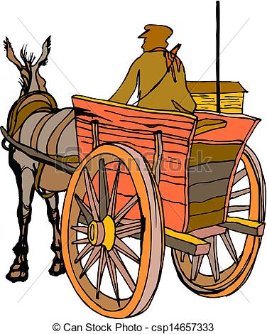 376x470 Horse Vehicle Clipart