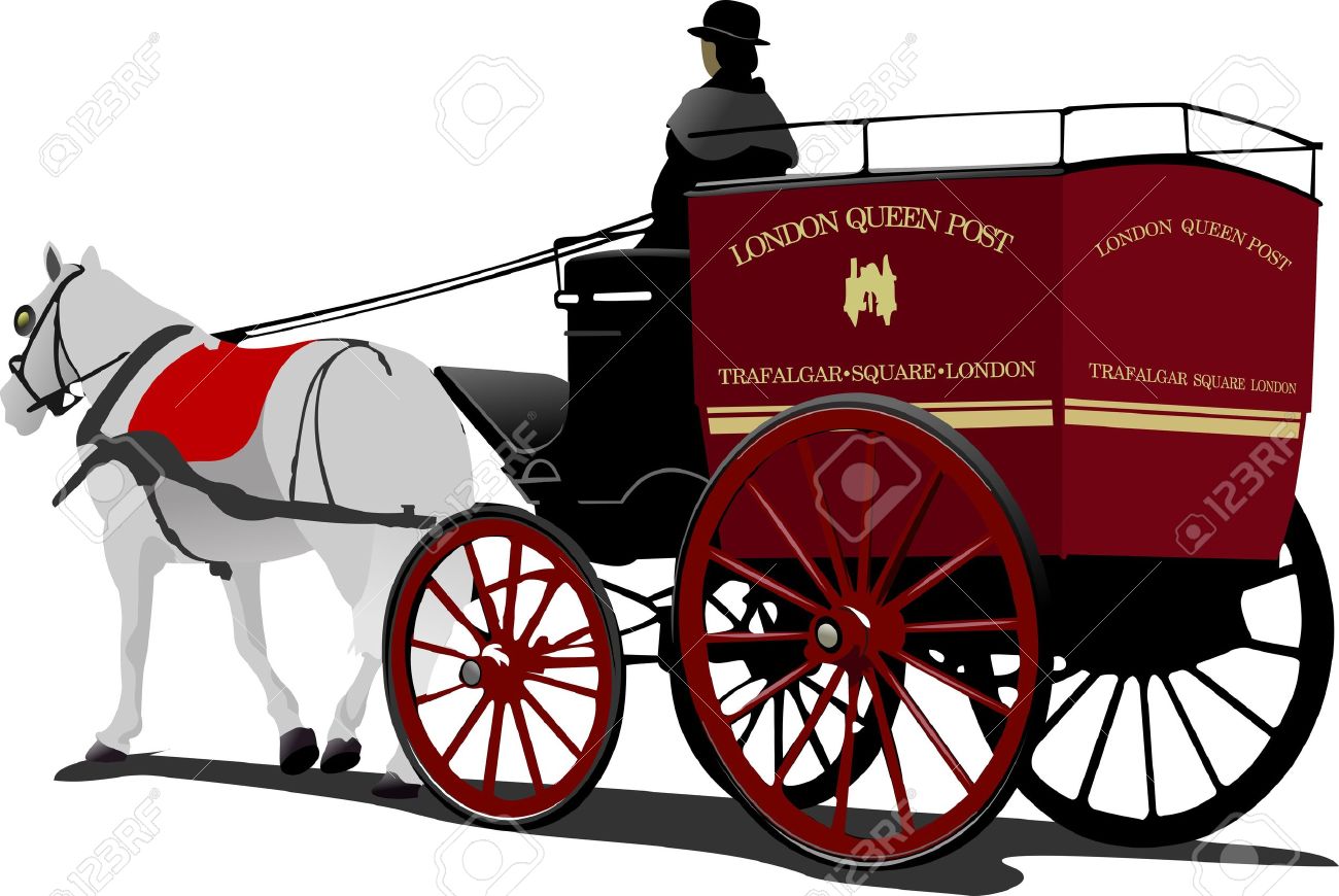 1300x870 Free Horse Drawn Carriage Clipart