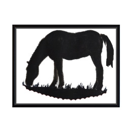260x260 Grazing Horse Silhouette Gifts By Janetdavies Zippi