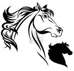 236x227 Line Drawings Hoeses Horse Tattoo Clip Art