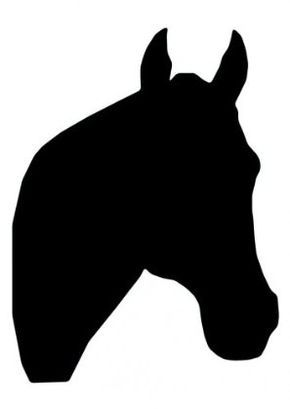 Horse Head Silhouette Outline