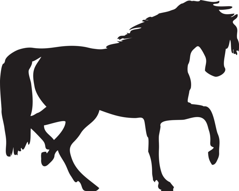 958x766 Horse Free Stock Photo Illustration Of A Horse Silhouette