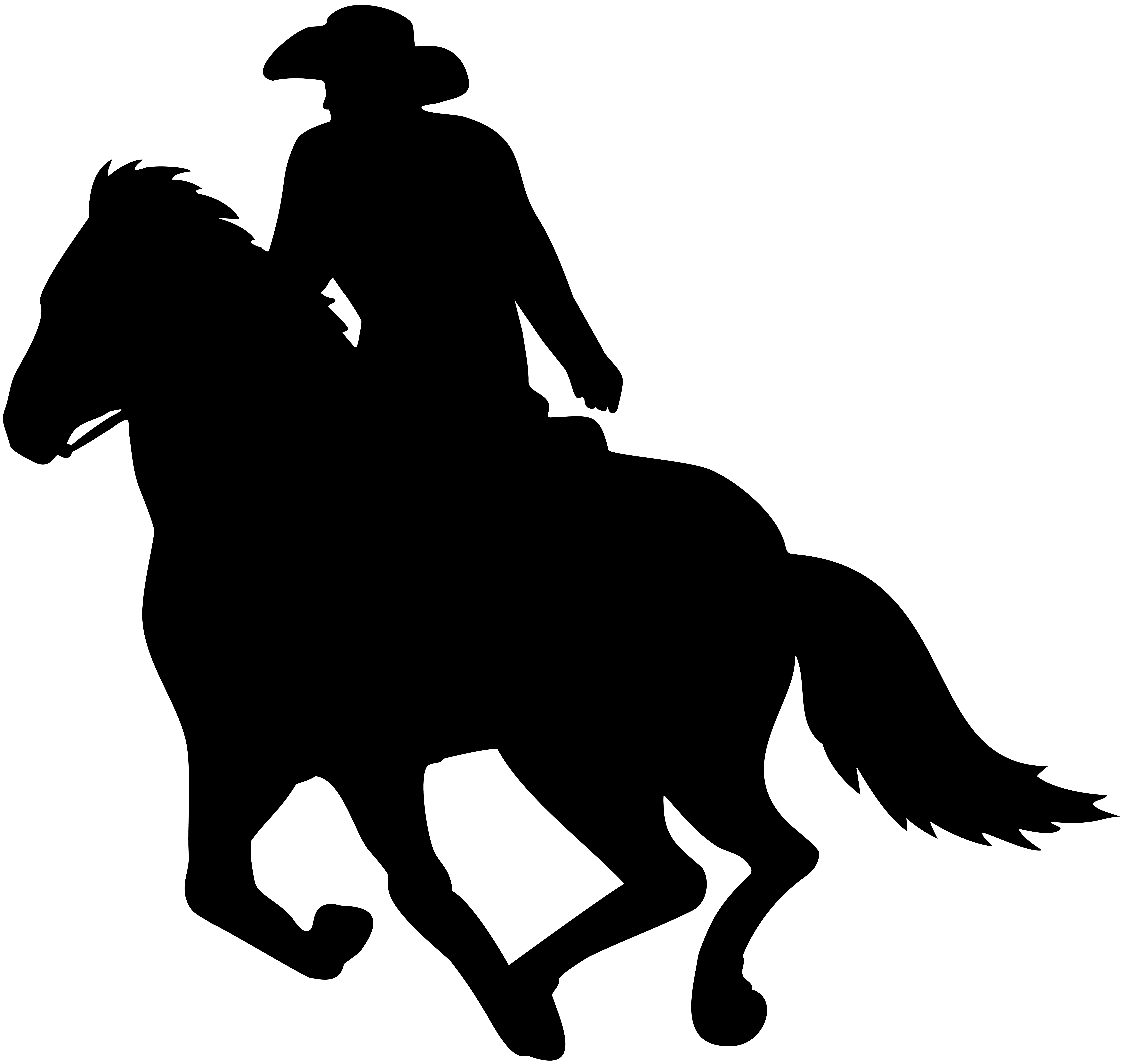 8000x7580 Cowboy Scalable Vector Graphics Silhouette