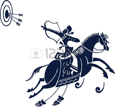450x419 Revolutionary War Horse Silhouette Clipart