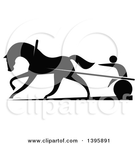 450x470 Clipart Of Black And Green Silhouetted Jockeys Racing Horses