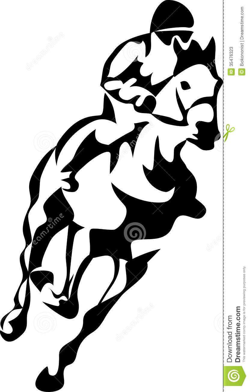 832x1300 Super Cool Ideas Horse Racing Clipart Running Black And White