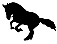 190x146 Horse Silhouette