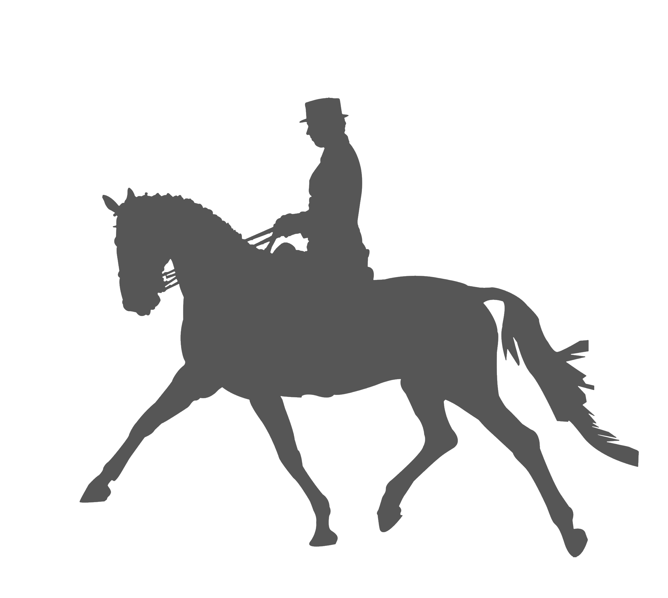 2292x2053 Horse Equestrianism Dressage Silhouette Clip Art