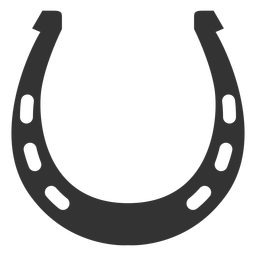 Horse Shoe Silhouette at GetDrawings | Free download