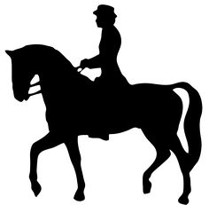Horse Silhouette Jumping