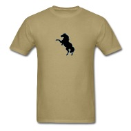 190x190 Rearing Horse Silhouette 2 By Fratpete Spreadshirt
