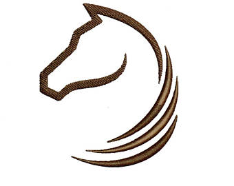 340x270 Embroidery Designs Rearing Horses Wild And Free Horses Wild