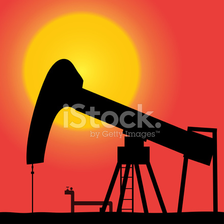 440x440 Vector Silhouette Of Extractive Stock Vector