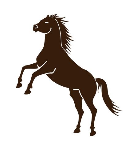 433x490 Horse Silhouette Free Vector Art