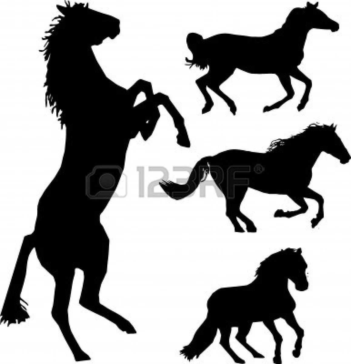 1158x1200 Running%20horse%20herd%20silhouette Xmas Clipart