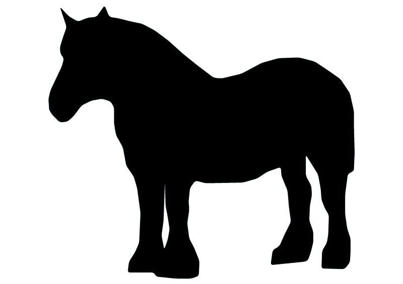 Horse Silhouette Wall Decal at GetDrawings | Free download