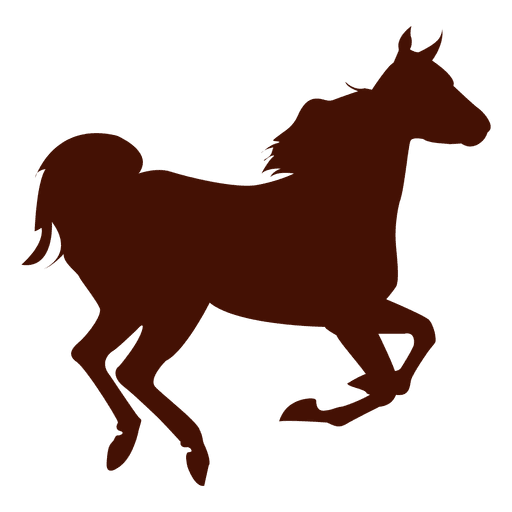512x512 Horse Running Silhouette Vector