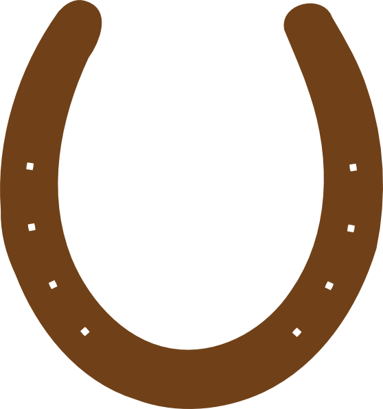 558x597 Horseshoe Silhouette