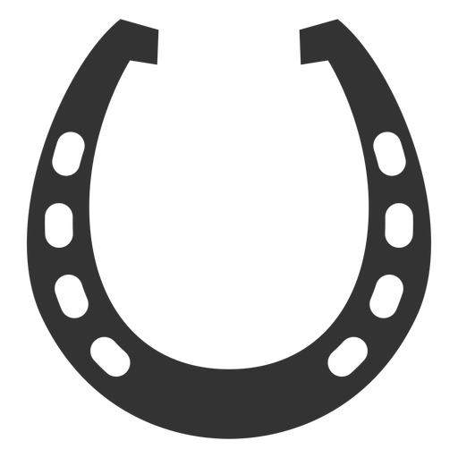 512x512 Horseshoe Racing Plate Silhouette