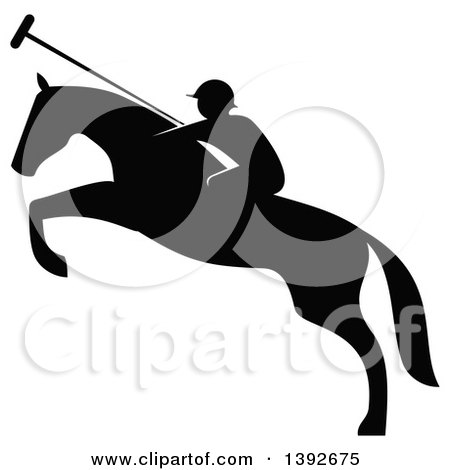 450x470 Clipart Of A White Silhouetted Rearing Horse In A Horseshoe Over