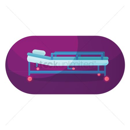 450x450 Free Medical Bed Stock Vectors Stockunlimited