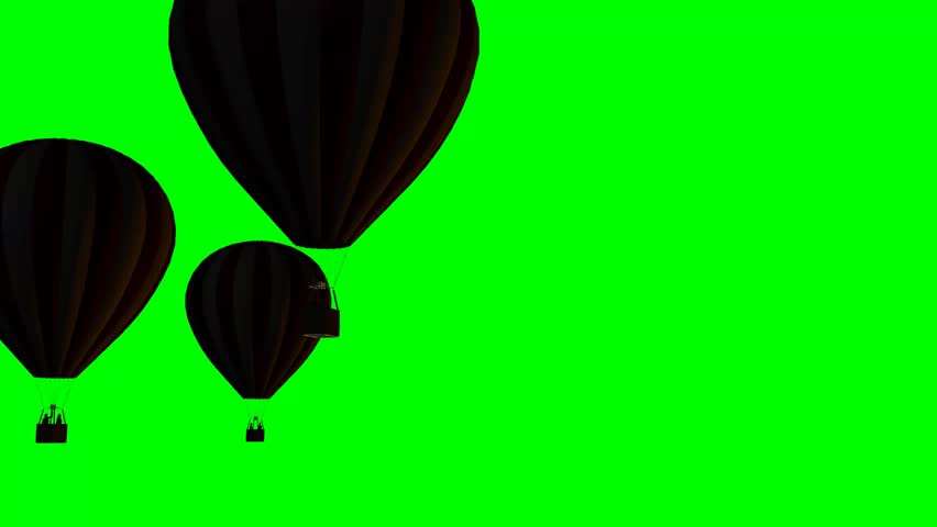 852x480 Hot Air Balloons Beautiful Silhouette