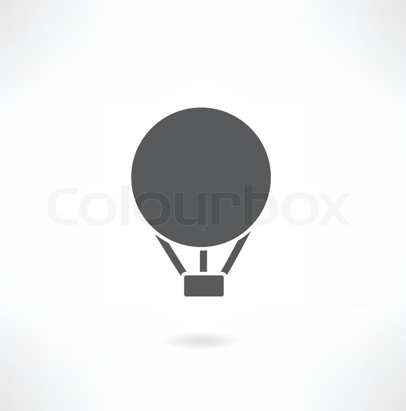 790x800 Hot Air Balloon Icon Stock Vector Colourbox