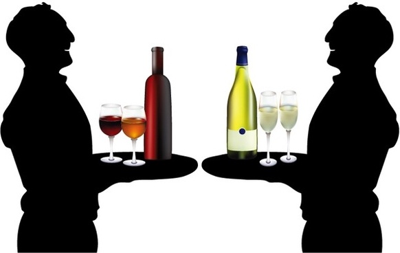 582x368 Drinking Silhouette Free Vector Download (6,528 Free Vector)