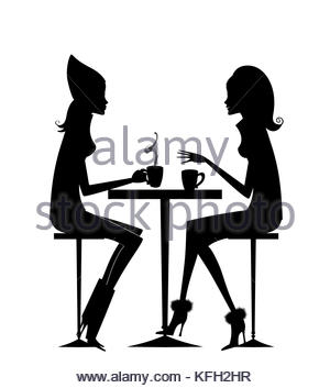 300x353 Two Women Friends Having An Apres Ski Drink Next To A Fireplace