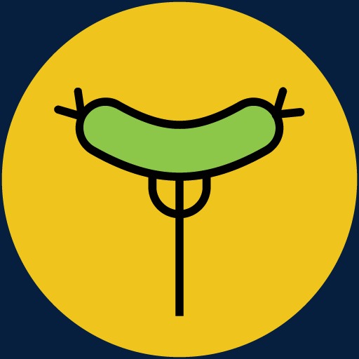 512x512 Hotel Silhouette Cartoon Creative Desk, Dining Table, Hand Painted