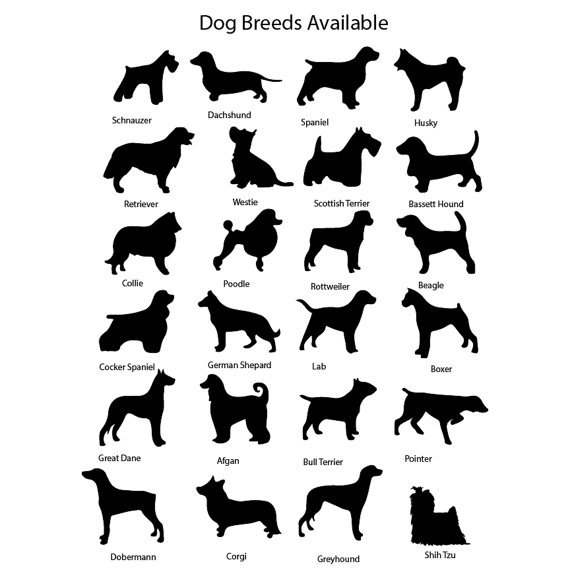 570x570 Personalized Glitter Wedding Cake Topper Couple Silhouette Any Dog