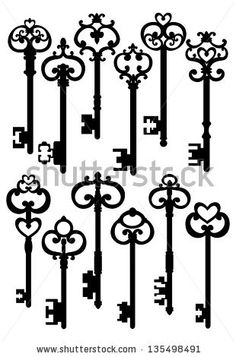236x357 Antique Skeleton Keys Skeletons, Key And Tattoo