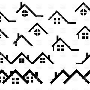 300x300 Shingle Outline Clipart