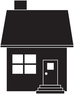 236x300 House Silhouette Clipart