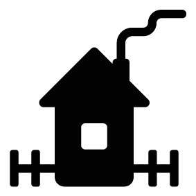283x283 House Silhouettes Silhouettes Of House Free