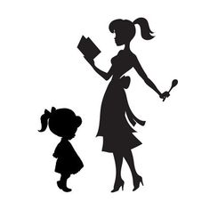 236x236 View Design Retro Lady Cooking