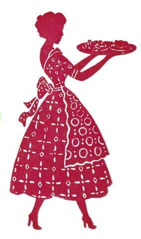 283x480 Silhouette Vintage Housewife, Silhouettes And Cricut