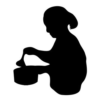 340x340 Free Silhouettes Icon, An Illustration