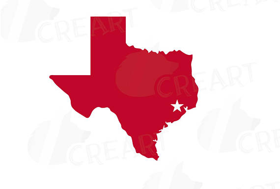 570x385 Houston Clip Art Pack Including Texas Map Ai Eps Svg Png