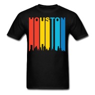 190x190 Shop Houston Texas Silhouette Skyline T Shirts Online Spreadshirt