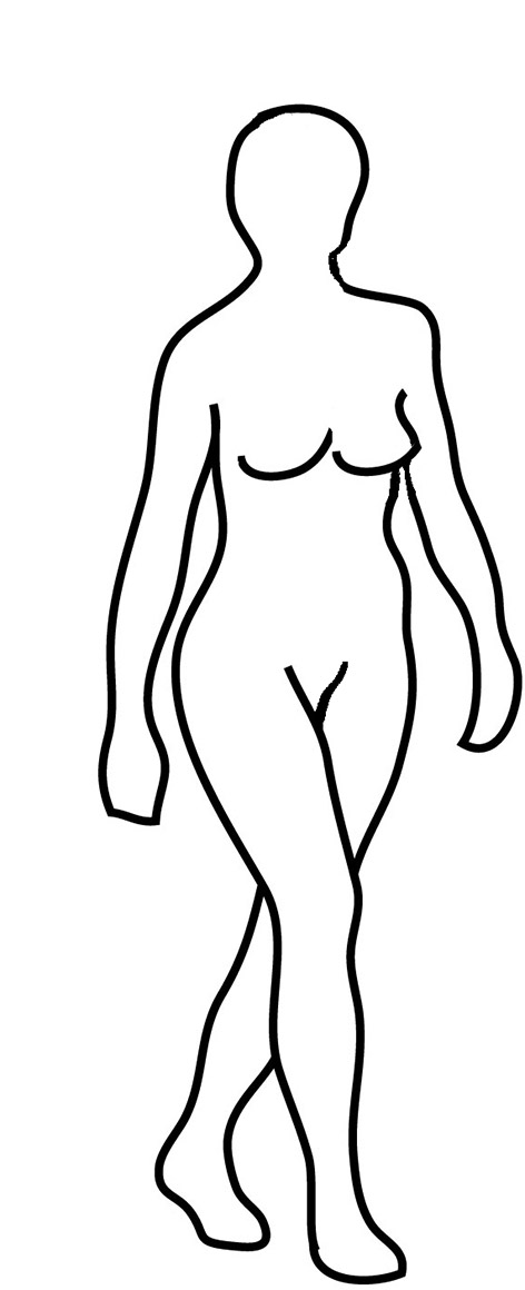 472x1160 Body Silhouettes
