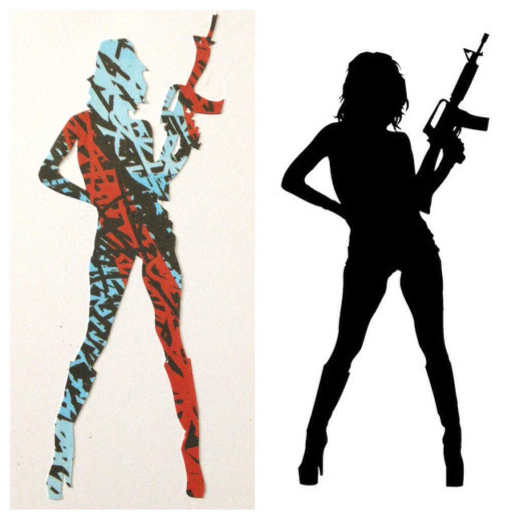 1024x1024 Silhouette Art By Raealize