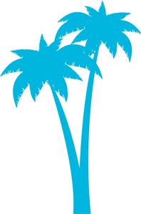 198x300 Palm Trees Die Cut Vinyl Decal Pv838 Palm, Window And Cars