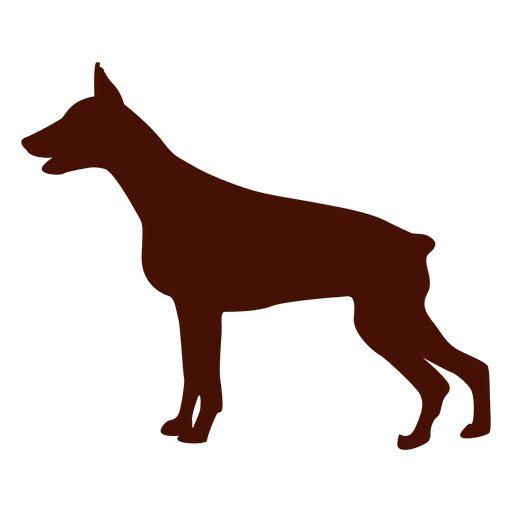 512x512 Dog Silhouette