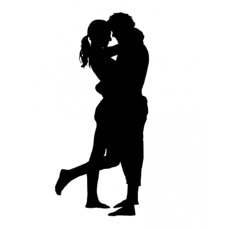 Hugging Silhouette at GetDrawings | Free download